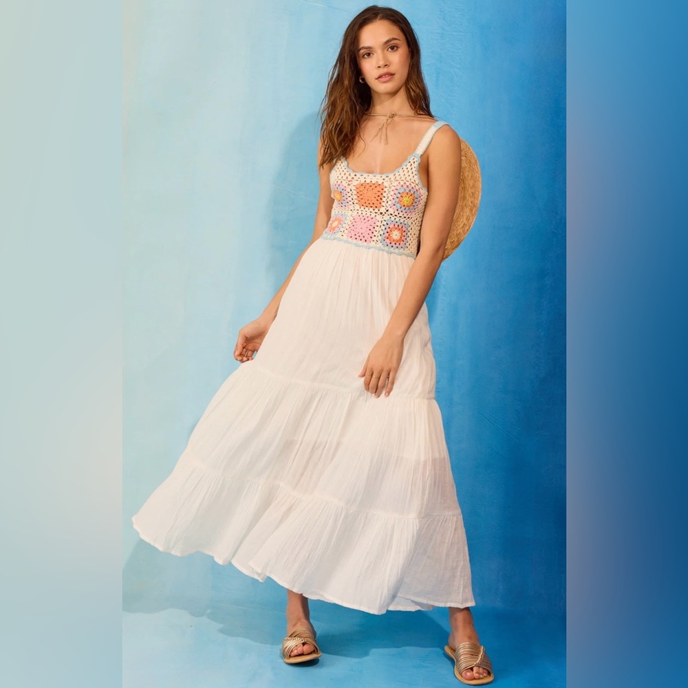 NWT Altar’d State Island Whisper Maxi Cover Up